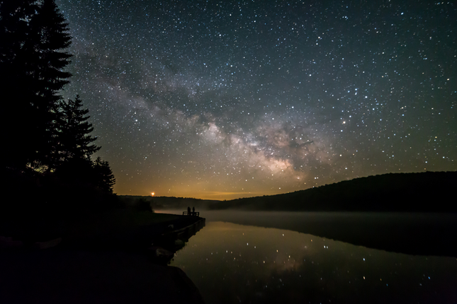Stargazing in WV. Image credit Space Tourism Guide.